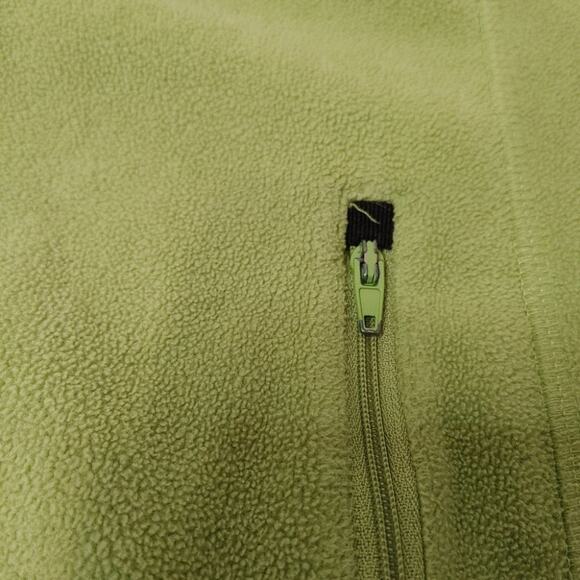 Taylor Marco Sport Green Zip Up Warm Size Medium M Full Zipper - Picture 15 of 15